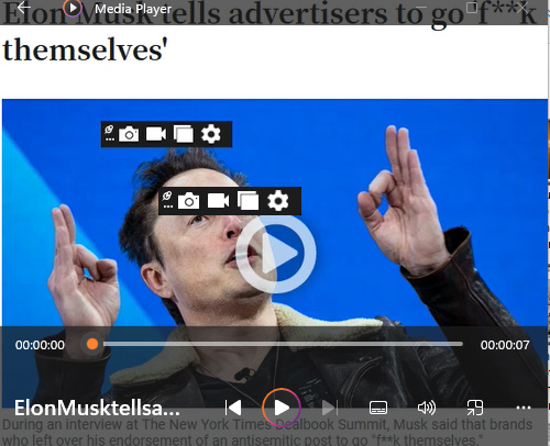 Elon Musk tells advertisers to go 'fk themselves'