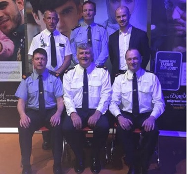 Inspector Kiernan Quinn Sergeant Adrian DurcanGarda Laim Bradley Inspector Ronan Carey AssistantCommissionerFinbarr O'Brien Superintendent Noel Cunnigham