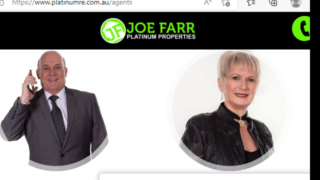 Joe Farr & Dianne McMaster Platinum Properties