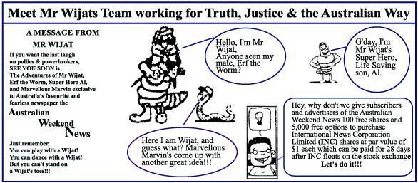 Mr Wijat And His Team Working For Truth And Justice And The Australian Way